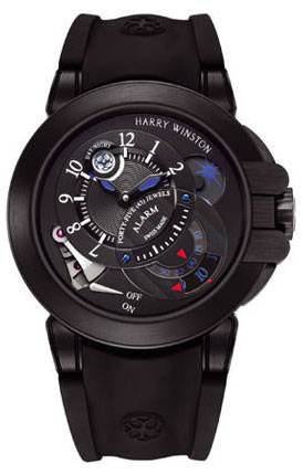 Review Harry Winston Ocean Project Z6 Black Edition 400/MMAC44ZKC.K2 watch Replica - Click Image to Close